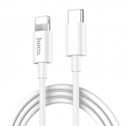 USB кабель Hoco X36 Swift PD Type-C to Lightning White 1m